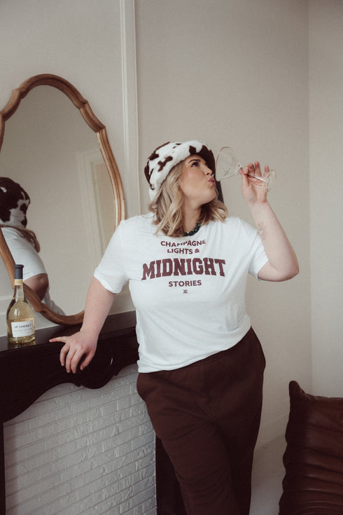 T-shirt Midnight Brown